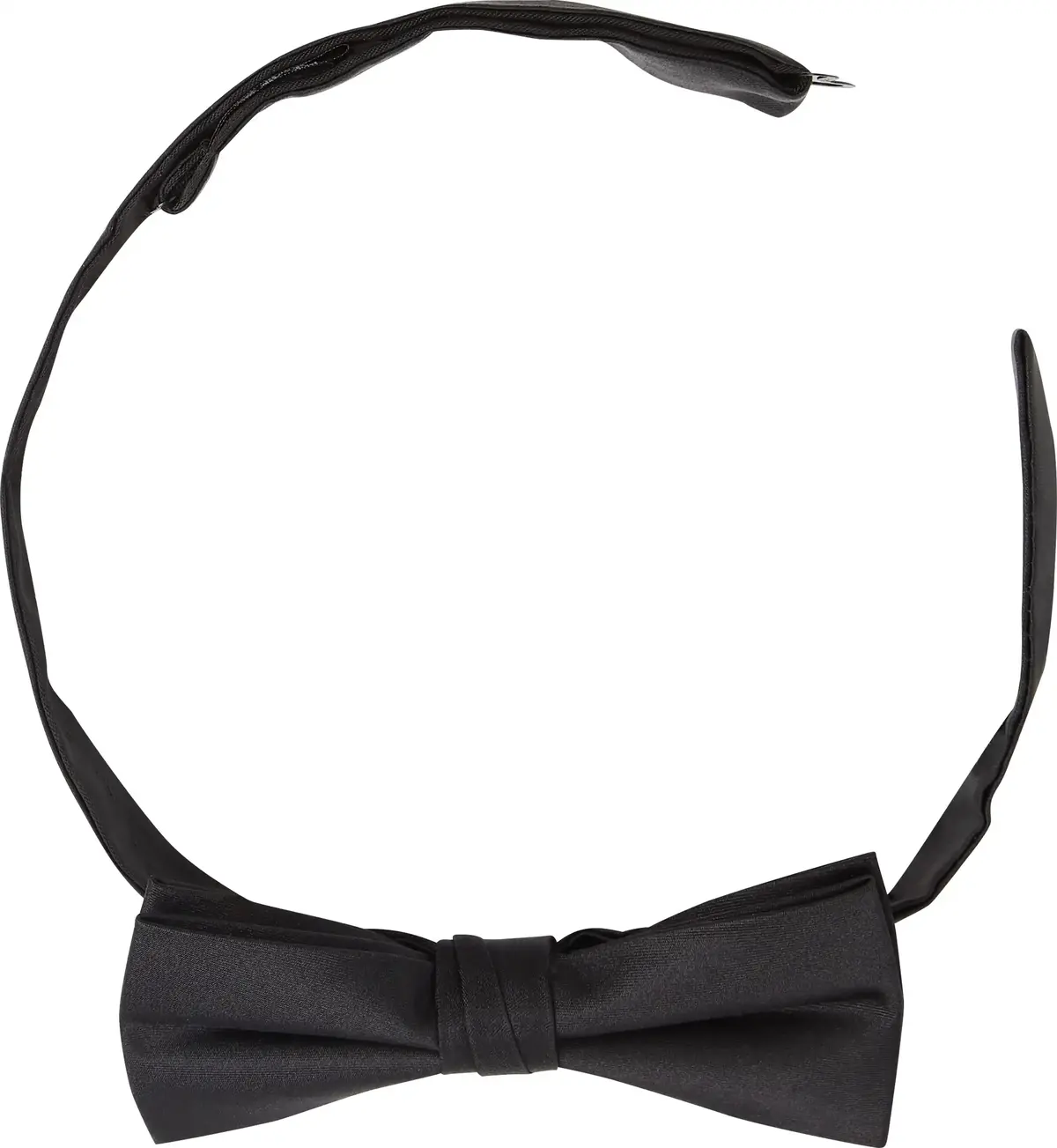 Calvin Klein SATIN SOLID BOW TIE Erkek Siyah Kravat-Papyon