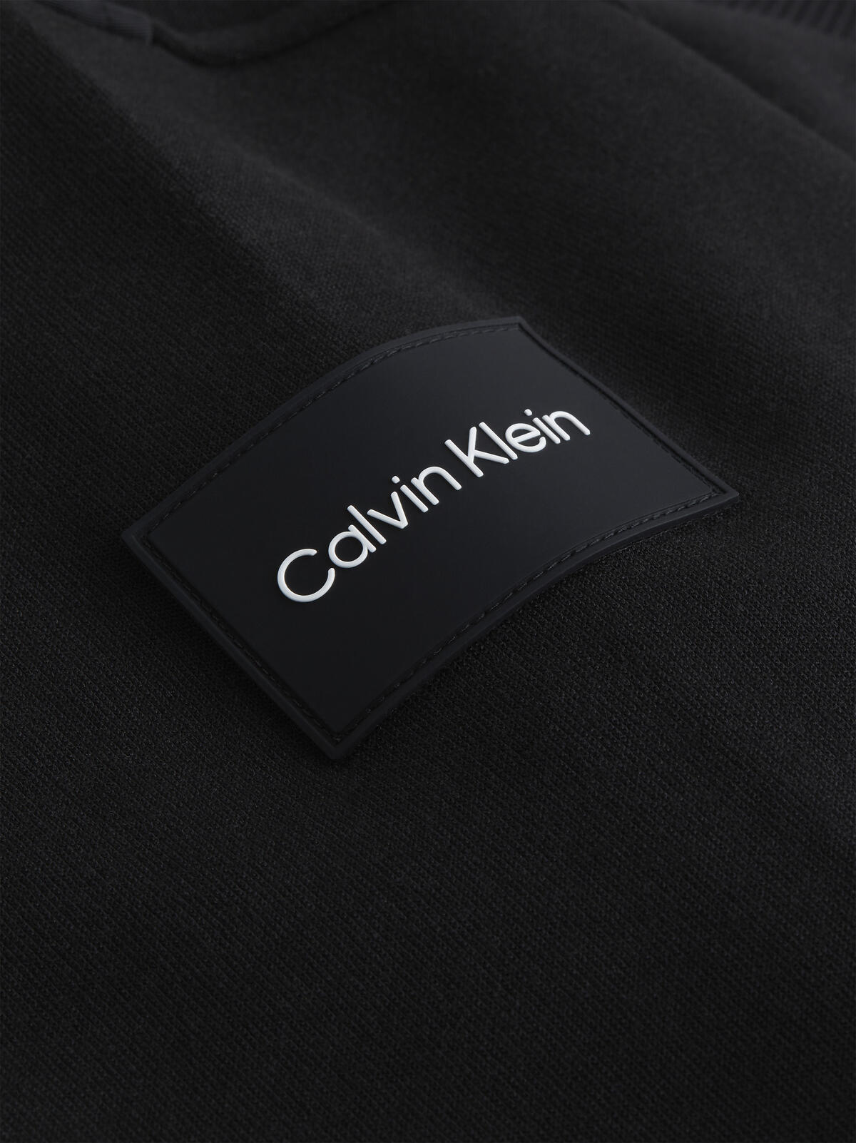 Calvin Klein MIX MEDIA NYLON INTE Erkek Siyah Sweatshirt