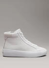 Calvin Klein VULC HIGH TOP LTH, 01T Beyaz Kadın Spor Ayakkabı