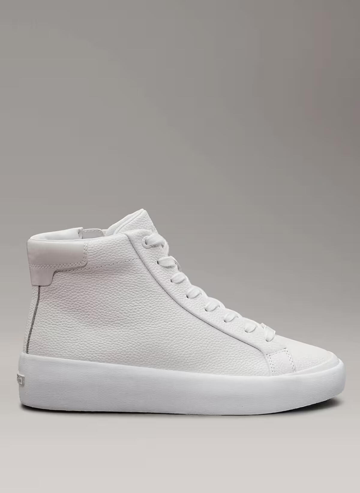 Calvin Klein VULC HIGH TOP LTH, 01T Beyaz Kadın Spor Ayakkabı