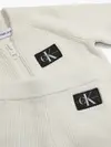 Calvin Klein KNIT CARDIGAN JOGGER Bebek Krem Eşofman Takımı