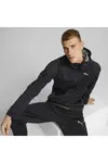 Puma Evostripe Warm Full-Zip Hoodie Siyah Erkek Fermuarlı Hoodie