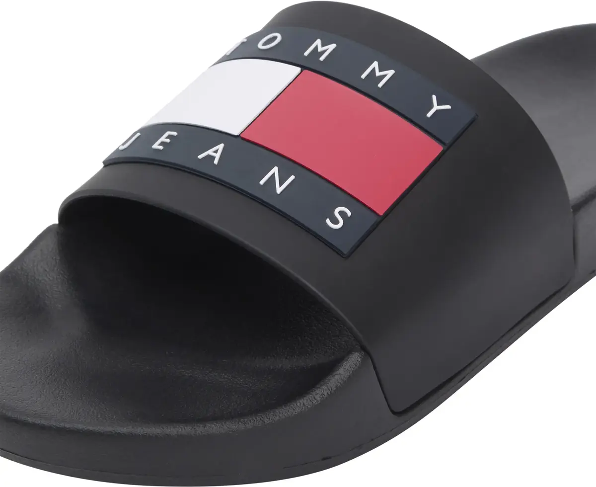 Tommy Hilfiger TOMMY JEANS POOL SLI, BDS Siyah Erkek Terlik
