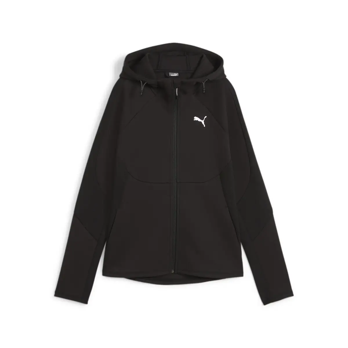 Puma EVOSTRIPE FZ Hoodie Siyah Kadın Sweatshirt