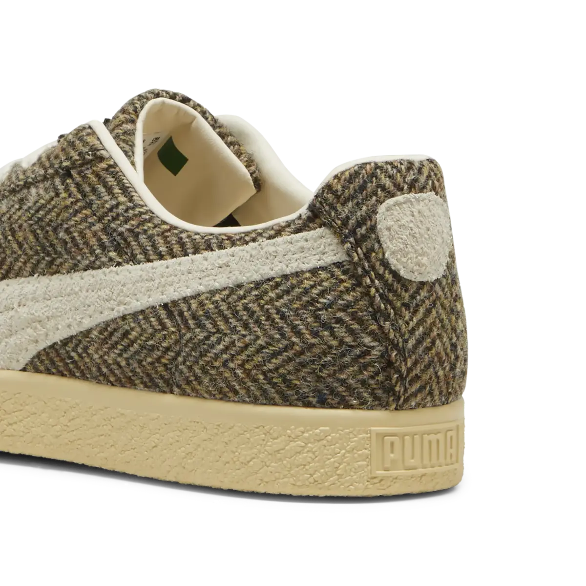 Puma Clyde Harris Tweed Kahverengi Erkek Spor Ayakkabı