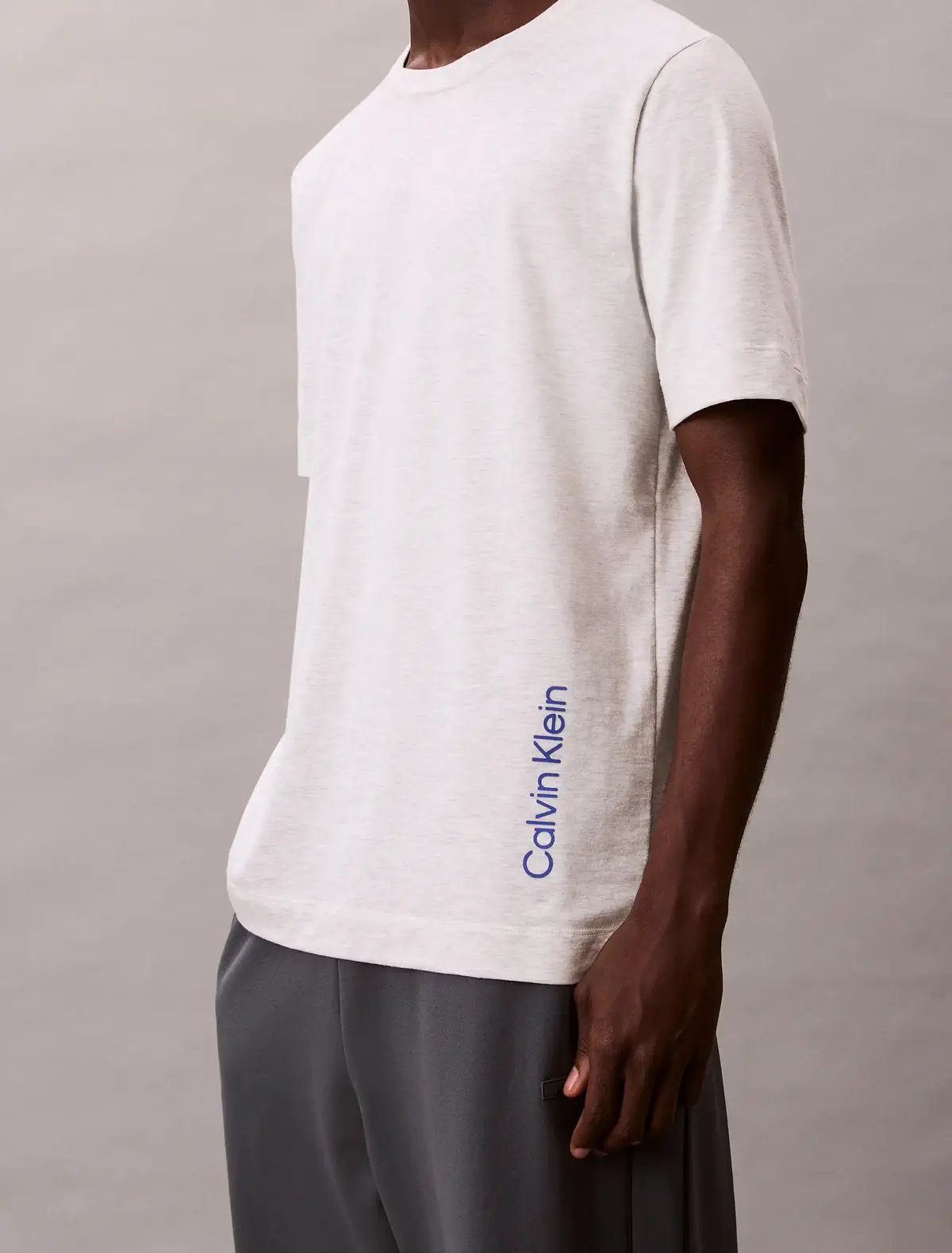 Calvin Klein SS TEE Beyaz Erkek Tişört