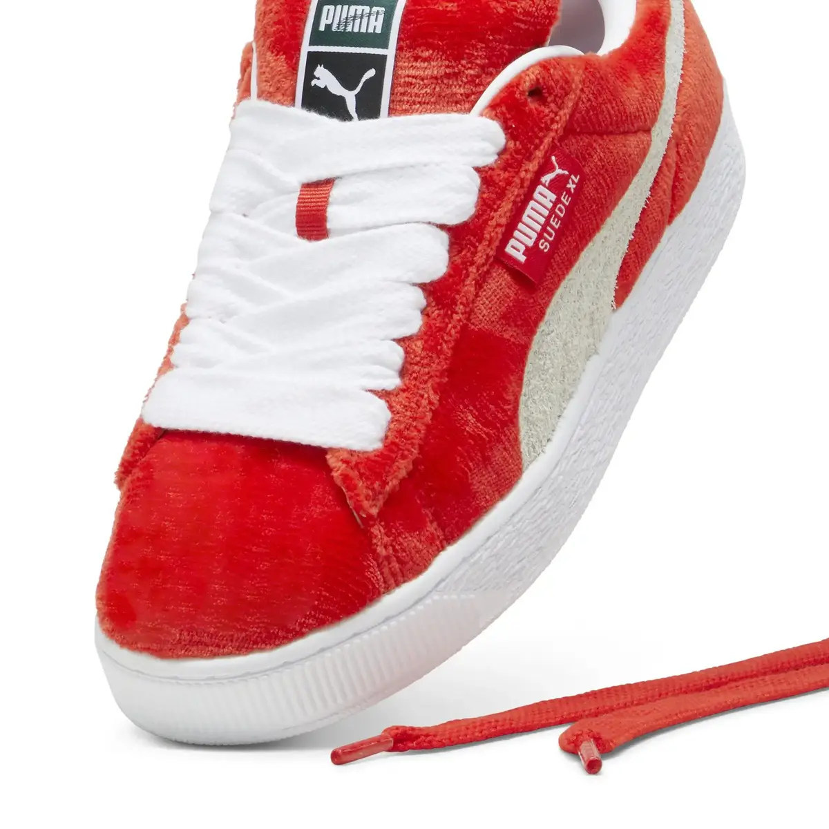Puma Suede XL Plush Turuncu Unisex Günlük Spor Ayakkabı
