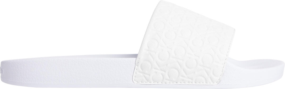 Calvin Klein SLIDE SAFF MONO Kadın Beyaz Terlik