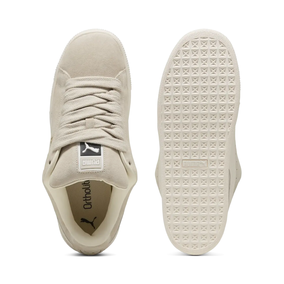 Puma Suede XL Krem Unisex Günlük Spor Ayakkabı