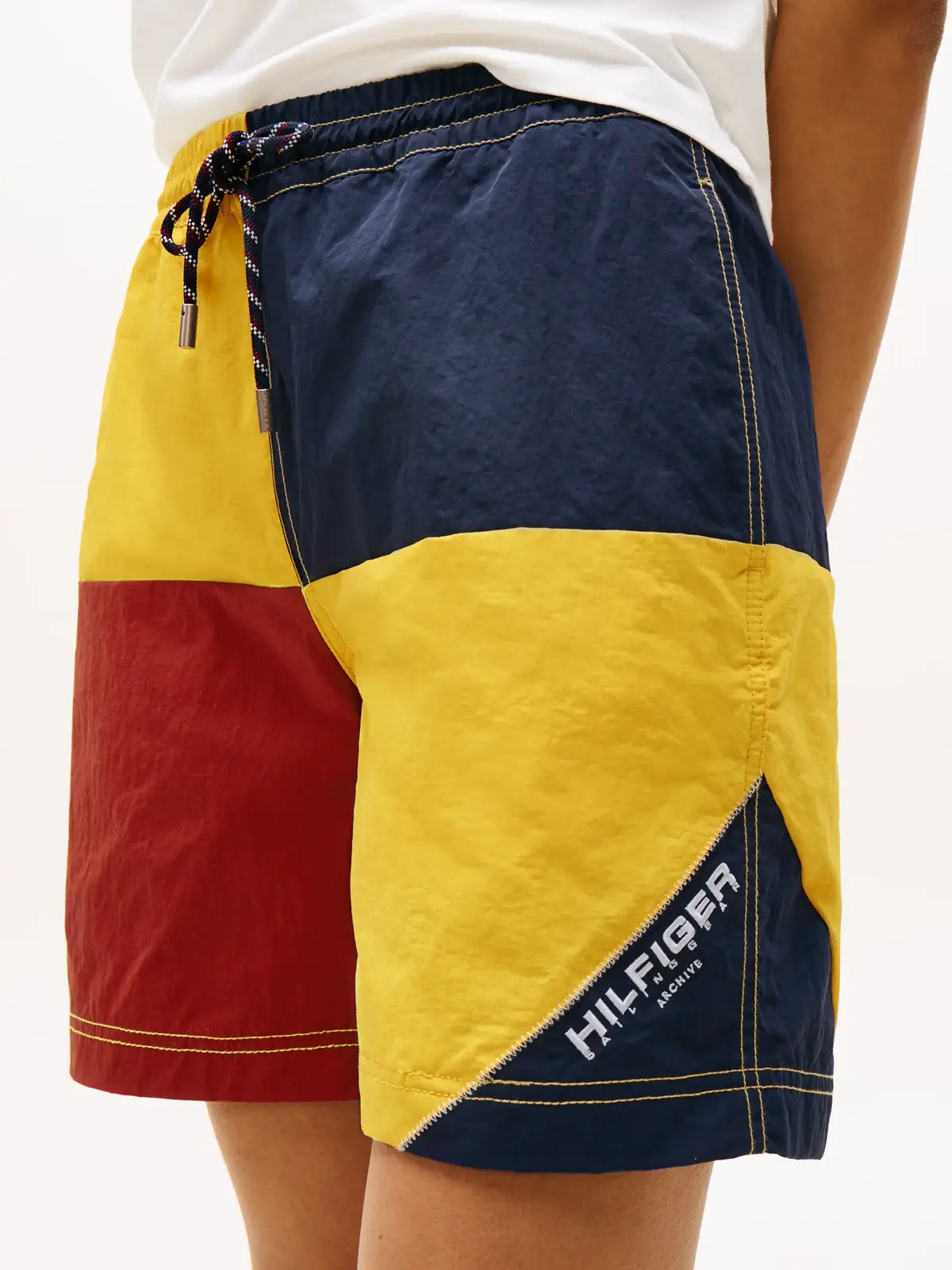 Tommy Hilfiger GI SAILING COLORBLOC, ZH1 Sarı Erkek Şort