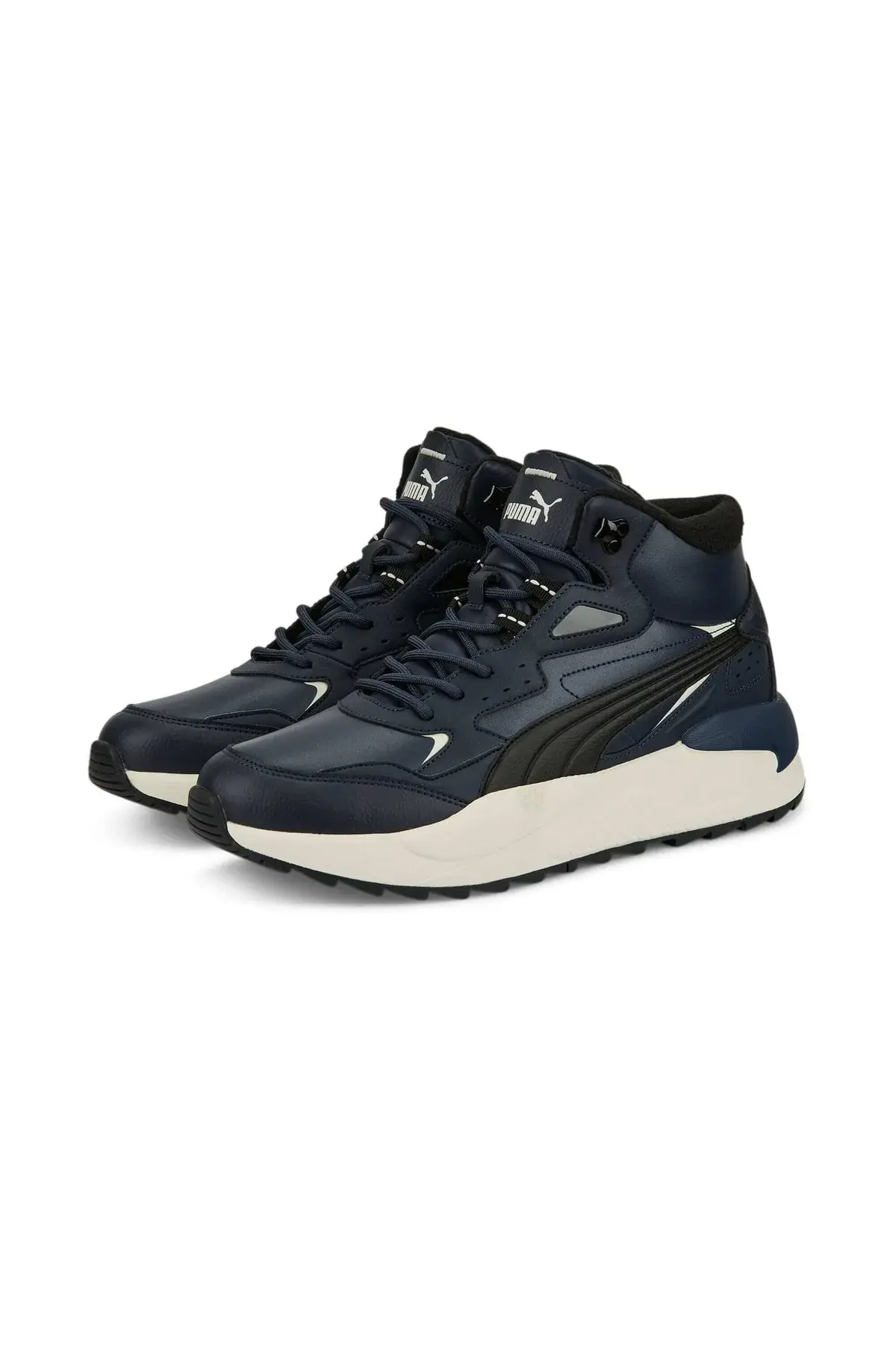 Puma X-Ray Speed Mid Wtr L Lacivert Kadın Bilekli Günlük Spor Ayakkabı
