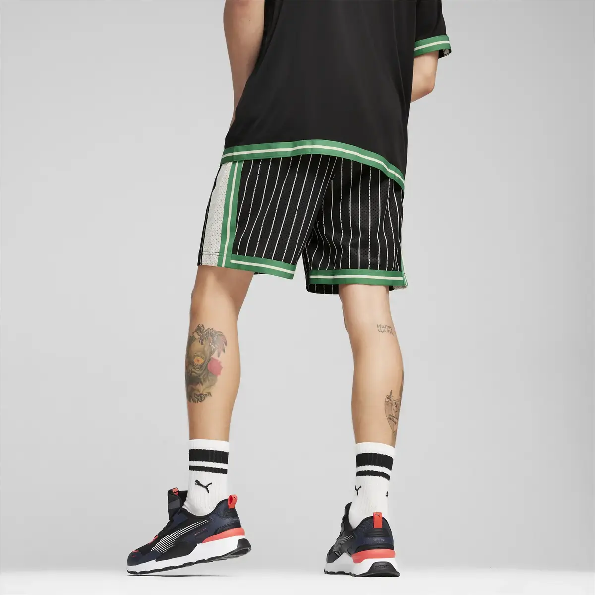 Puma T7 FOR THE FANBASE Mesh Shorts 7” Siyah Erkek Şort