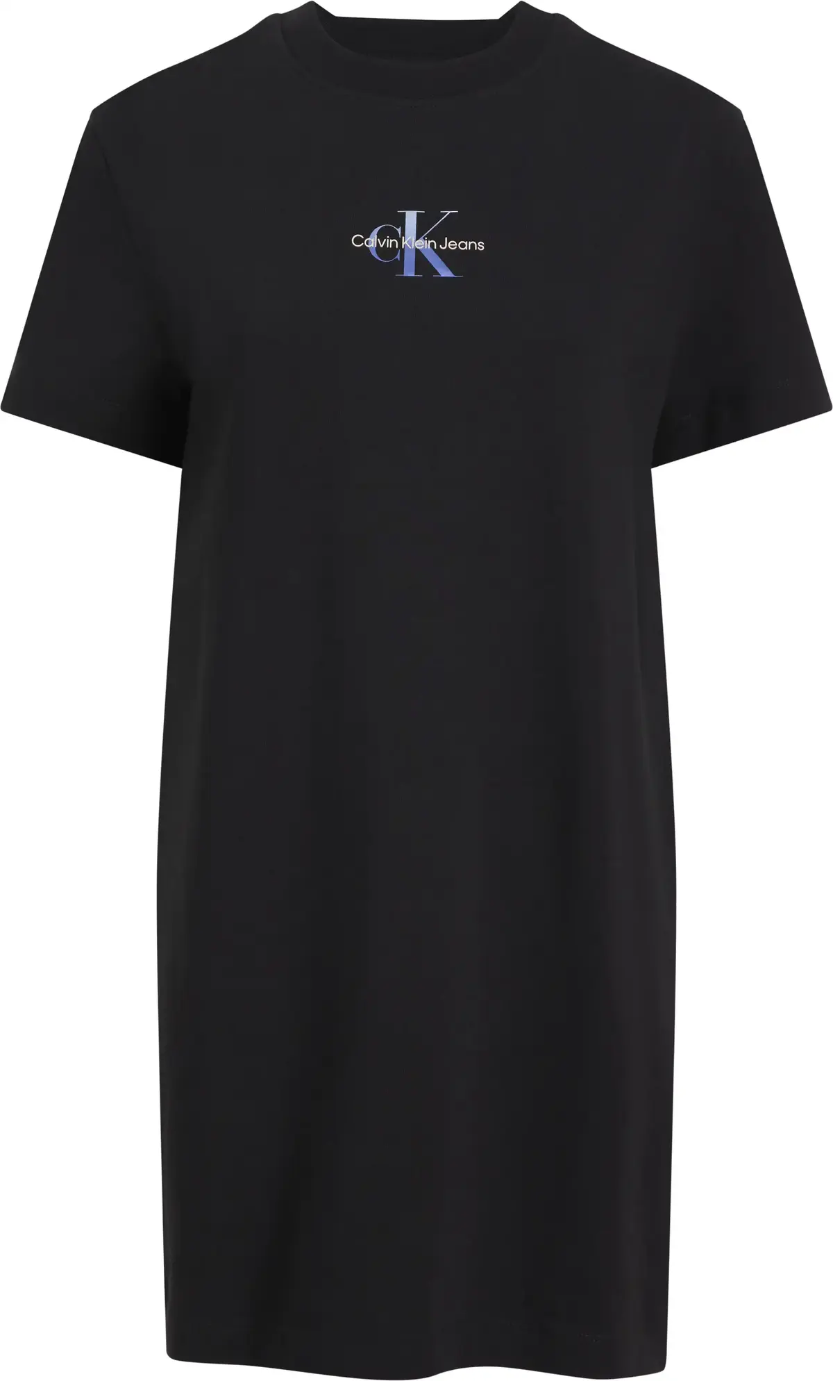 Calvin Klein GRADIENT MONOLOGO TE, BEH Siyah Kadın Elbise-Etek