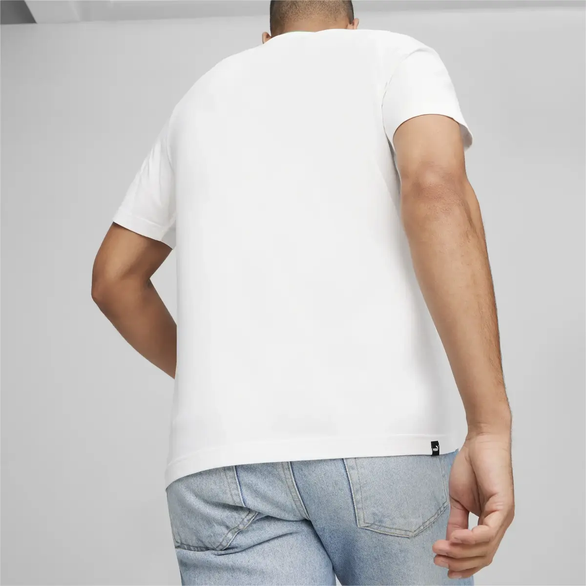 Puma SQUAD Big Graphic Tee Beyaz Erkek T-Shirt