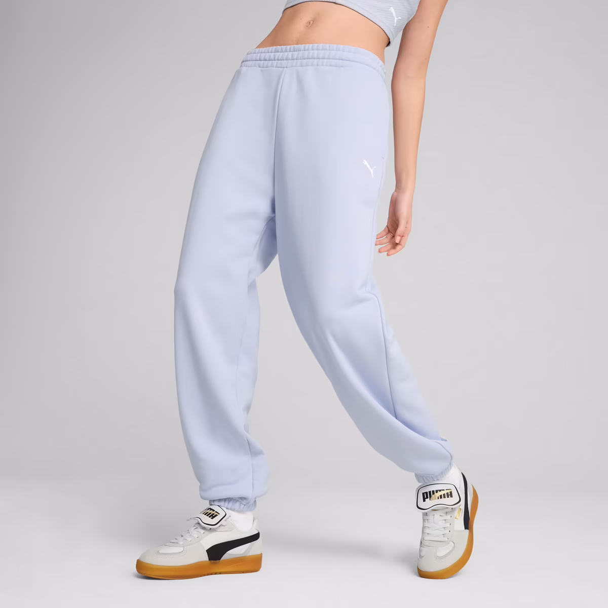 Puma WARDROBE ESS Sweatpants Mavi Kadın Eşofman Altı
