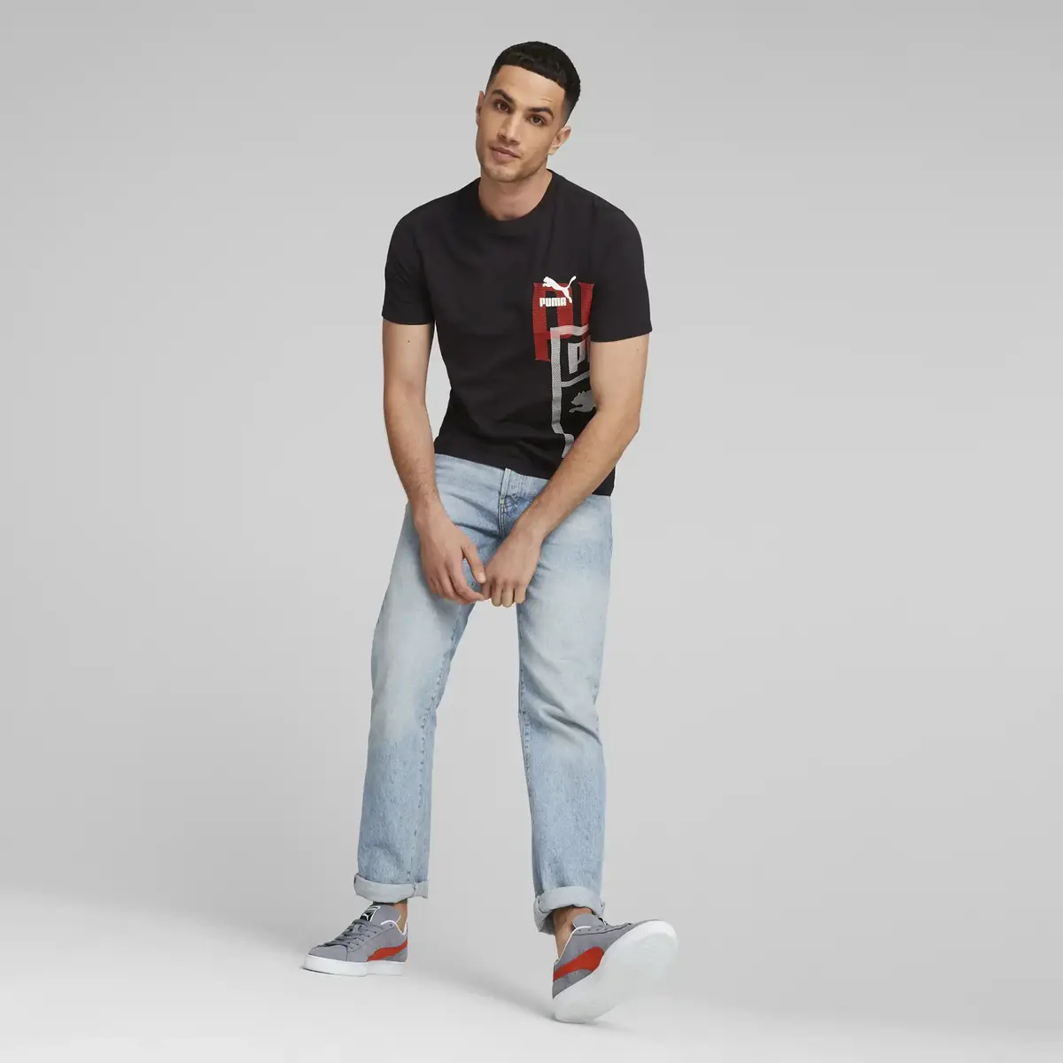 Puma CLASSICS GEN. PUMA Tee Siyah Erkek T-shirt