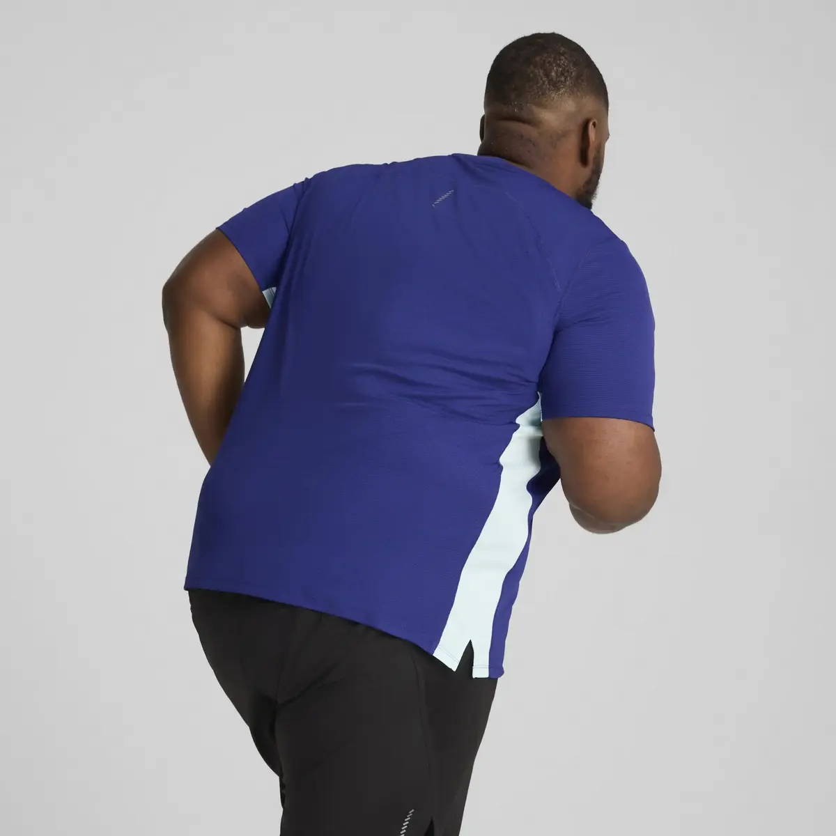 Puma RUN FAVORITE VELOCITY TEE Mor Erkek T-Shirt