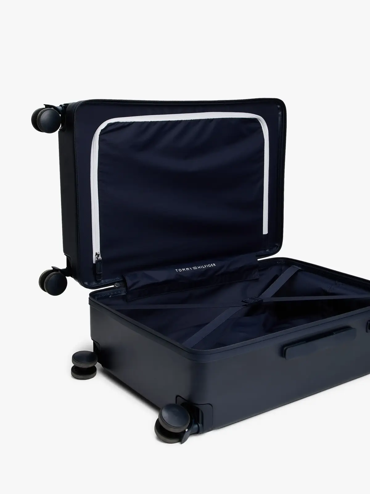 Tommy Hilfiger TH MEDIUM SUITCASE, DW6 Siyah Erkek Çanta