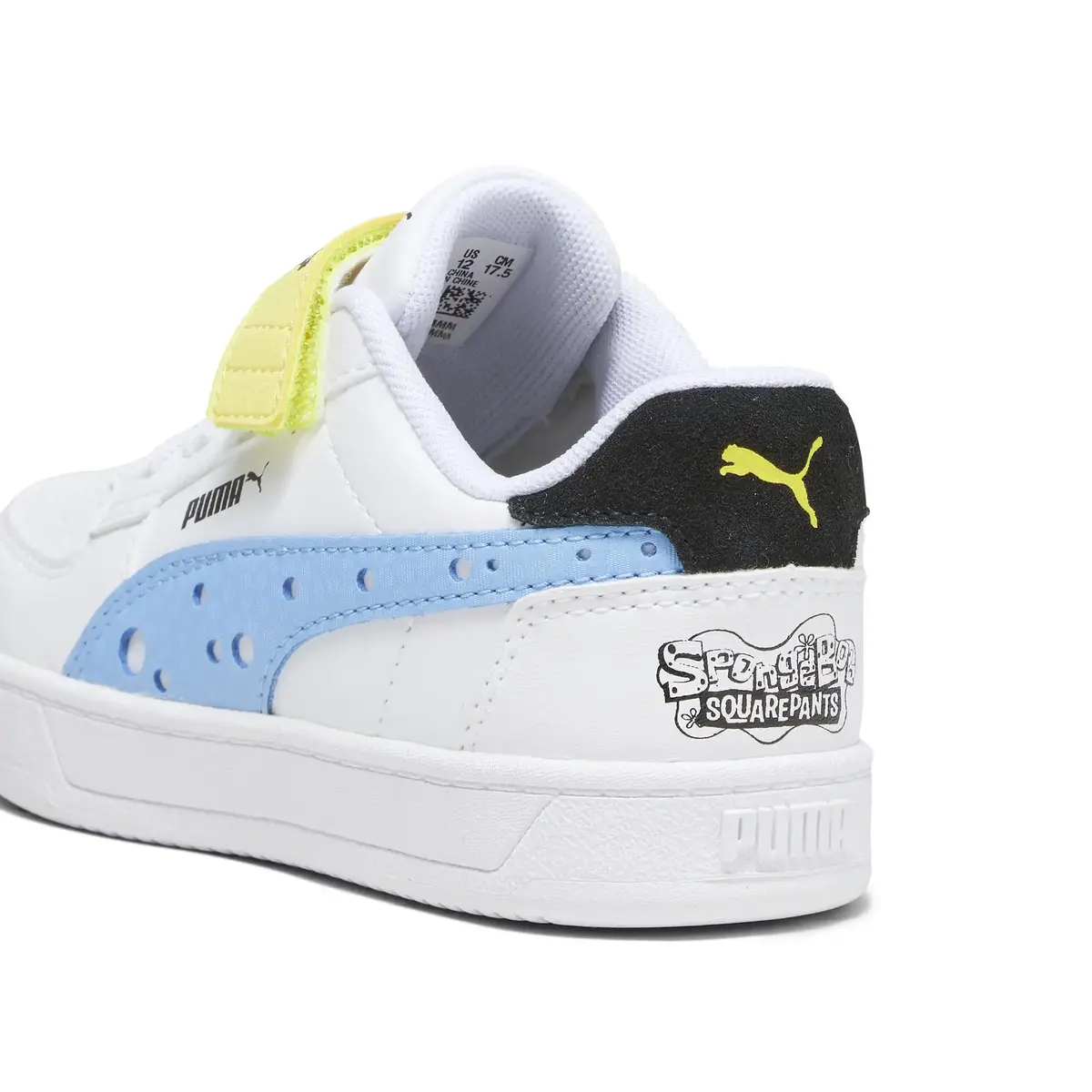Puma Caven 2.0 Spongebob AC+ PS Beyaz Çocuk Günlük Spor Ayakkabı