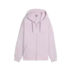 Puma HER Full-Zip Hoodie Pembe Kadın Sweatshirt