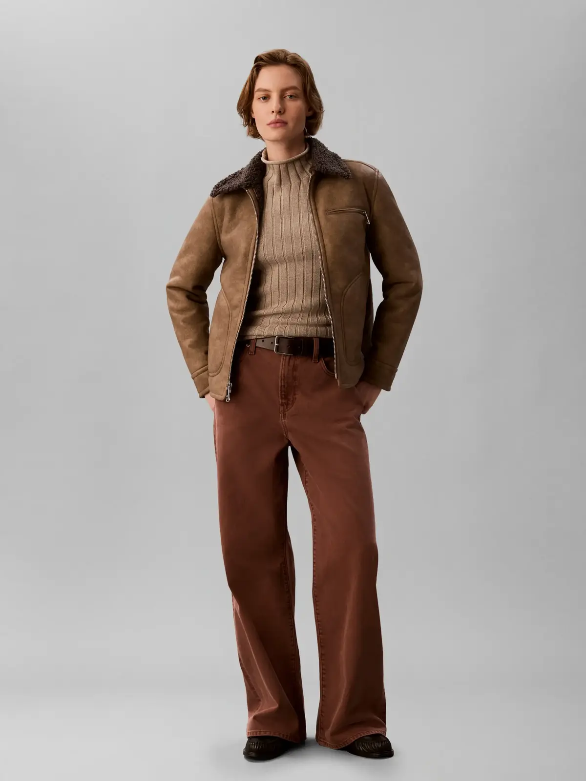 FAUX SHEARLING AVIAT, N1I