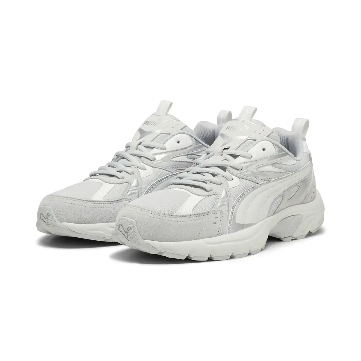 Puma Milenio Tech Suede Gri Erkek Günlük Spor Ayakkabı