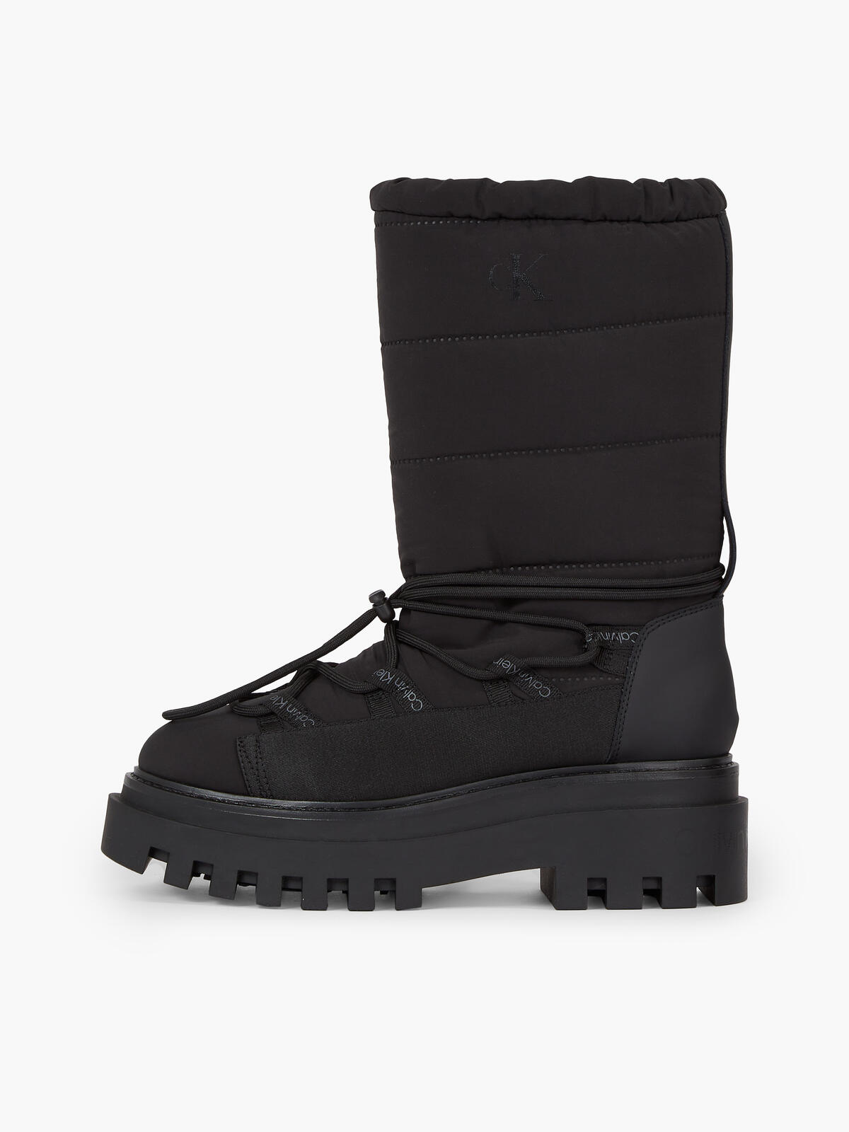 Calvin Klein FLATFORM SNOW BOOT N Kadın Siyah Bot