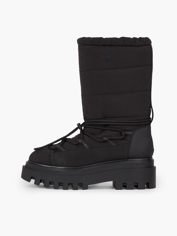 Calvin Klein FLATFORM SNOW BOOT N Kadın Siyah Bot