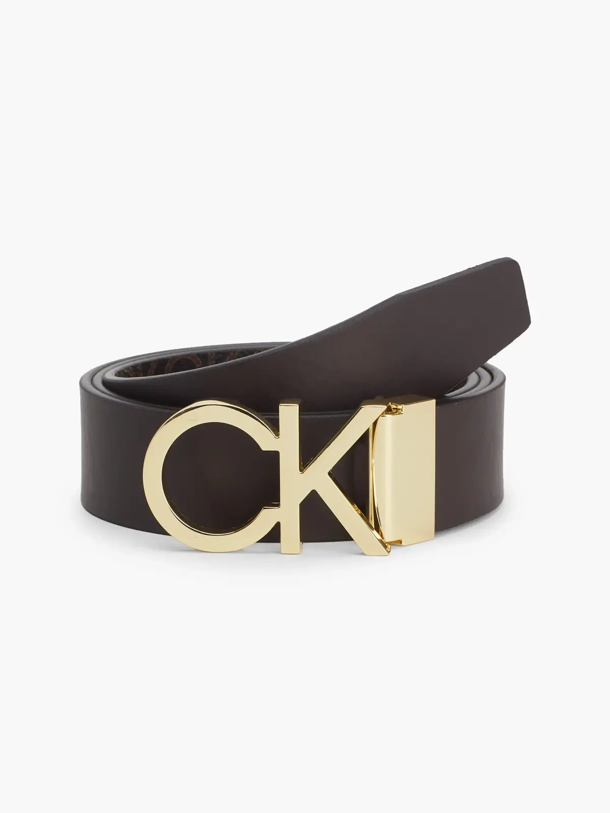 Calvin Klein CK REV.ADJ. NEW MONO Erkek Kahverengi Kemer