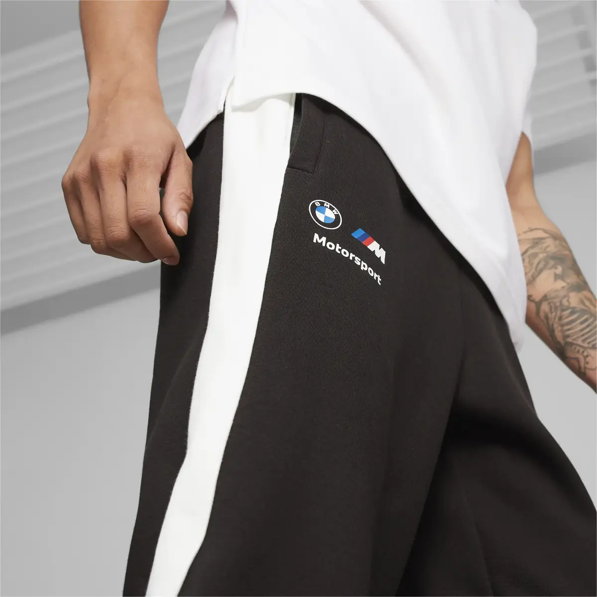 Puma BMW MMS MT7+ Sweat Pants Siyah Erkek Eşofman Altı