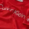Calvin Klein INST SILVER LOGO SLI Kadın Kırmızı T-Shirt