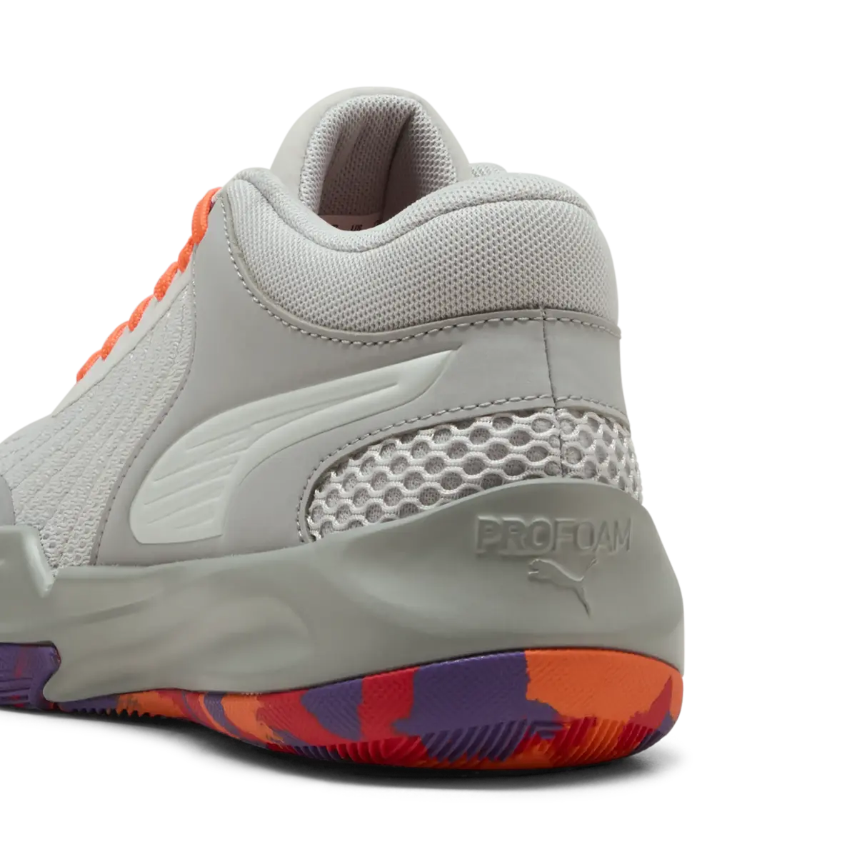PUMA Court Pro 2 Marble JR Gri Unisex Spor Ayakkabı