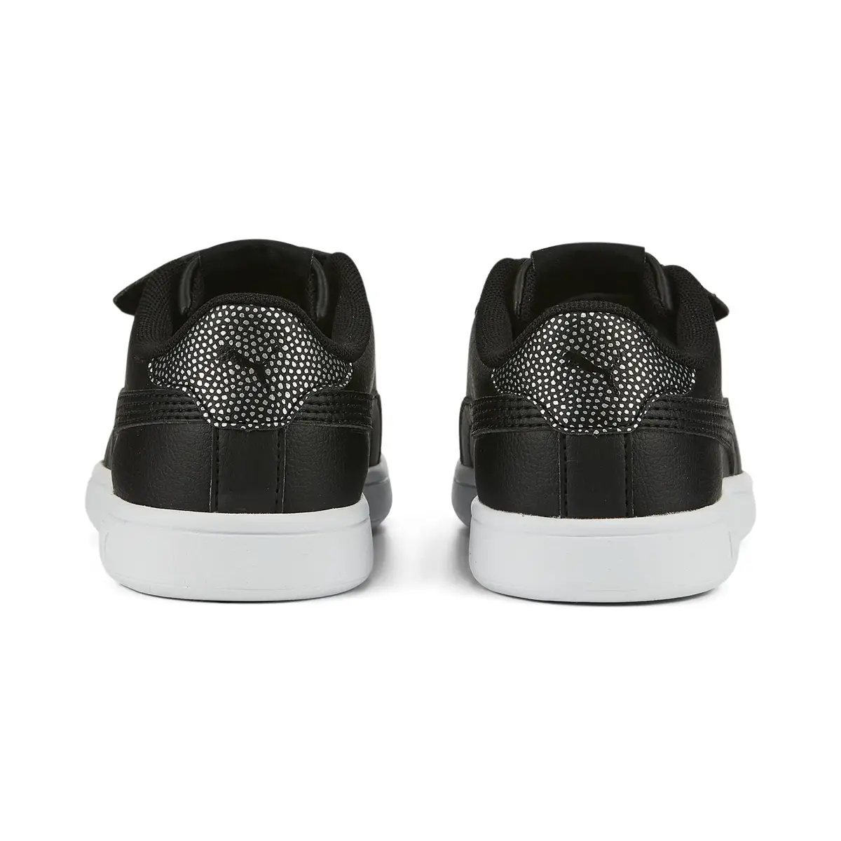 Puma Smash V2 Metallics V Ps Siyah Kız Çocuk Günlük Spor Ayakkabı