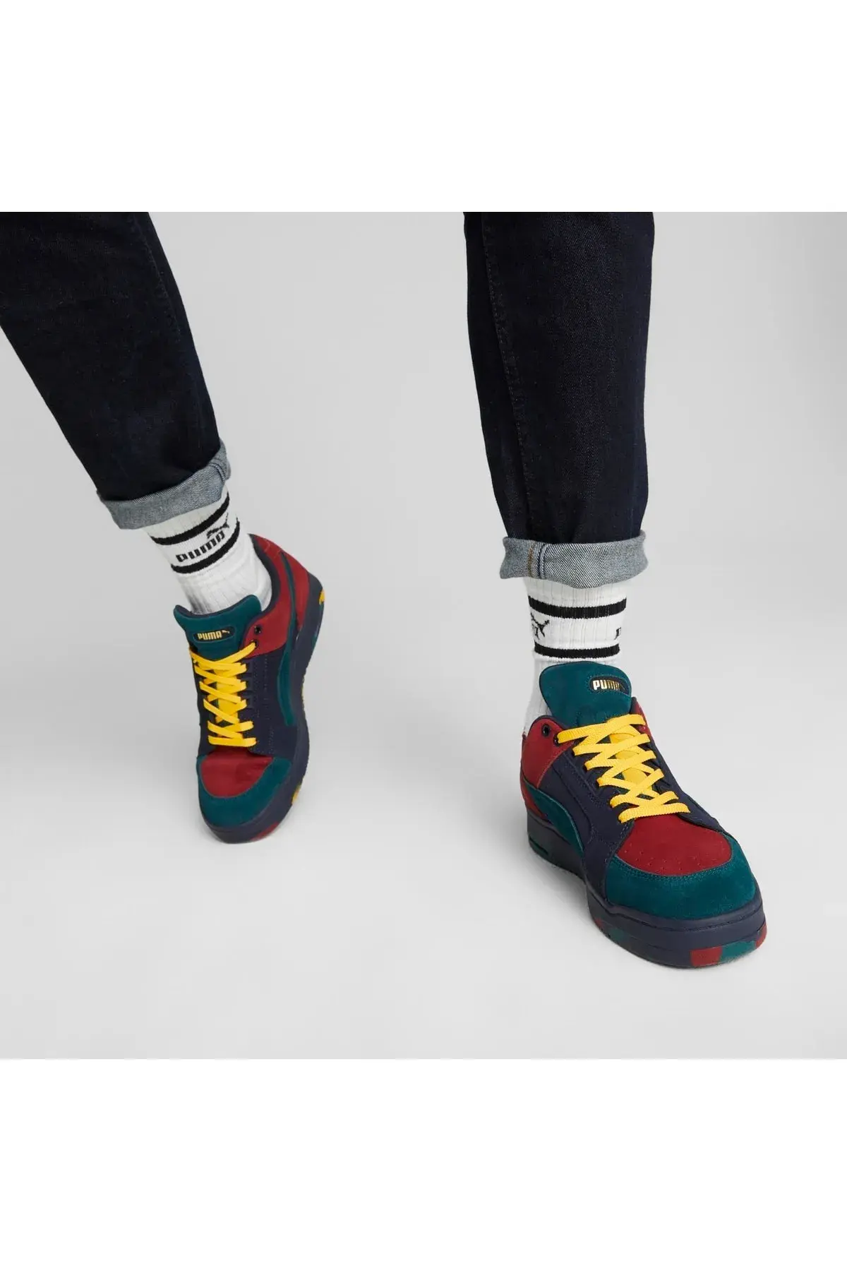 Puma Slipstream Lo Studio - Renkli Kadın/Unisex Günlük Spor Ayakkabı
