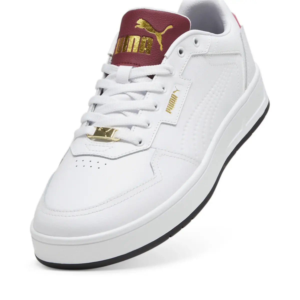 Puma Court Classic Lux Beyaz Erkek Günlük Spor Ayakkabı