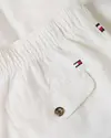 Tommy Hilfiger HARLEM PO LINEN SHOR, YA8 Krem Erkek Şort