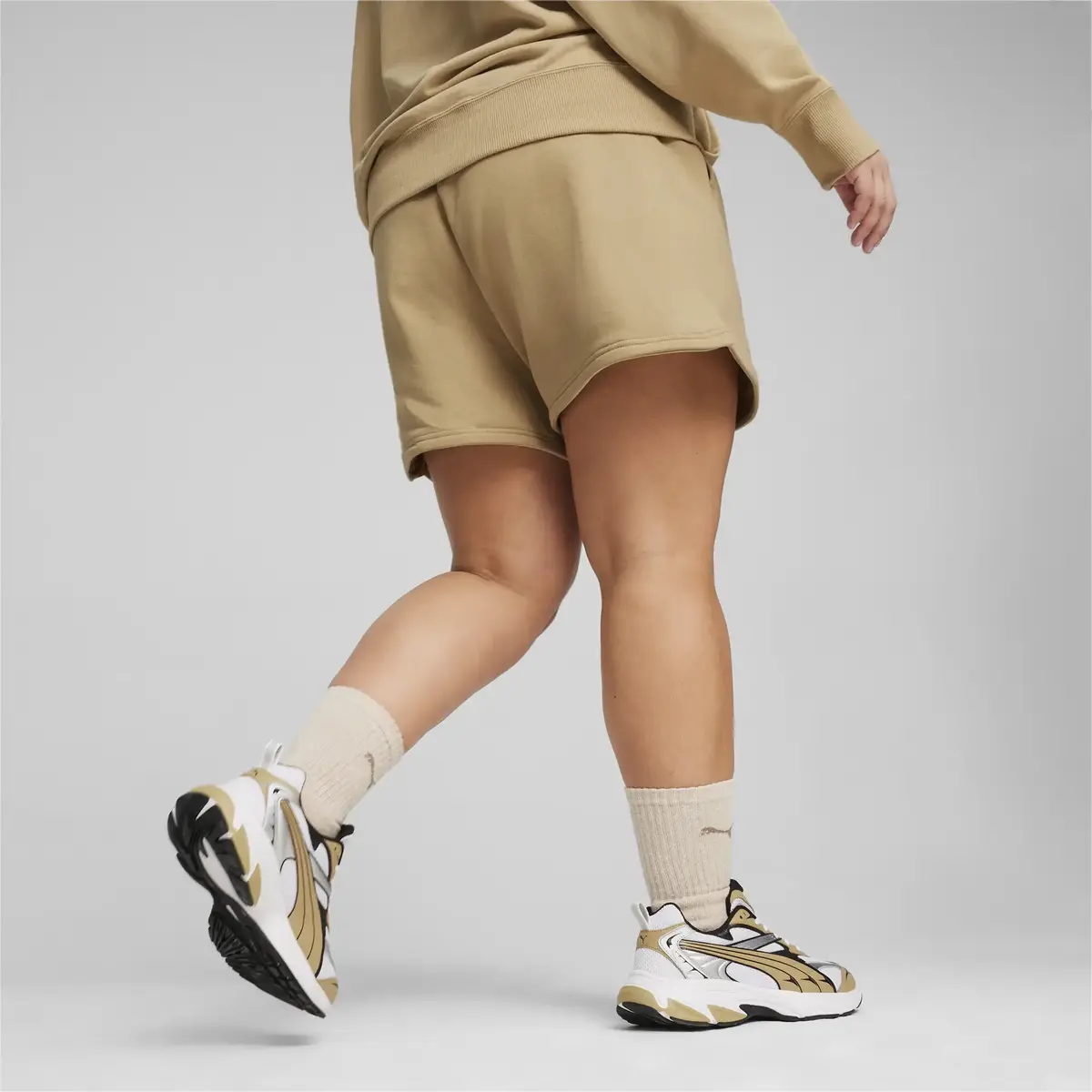 Puma BETTER CLASSICS Shorts TR Bej Kadın Şort