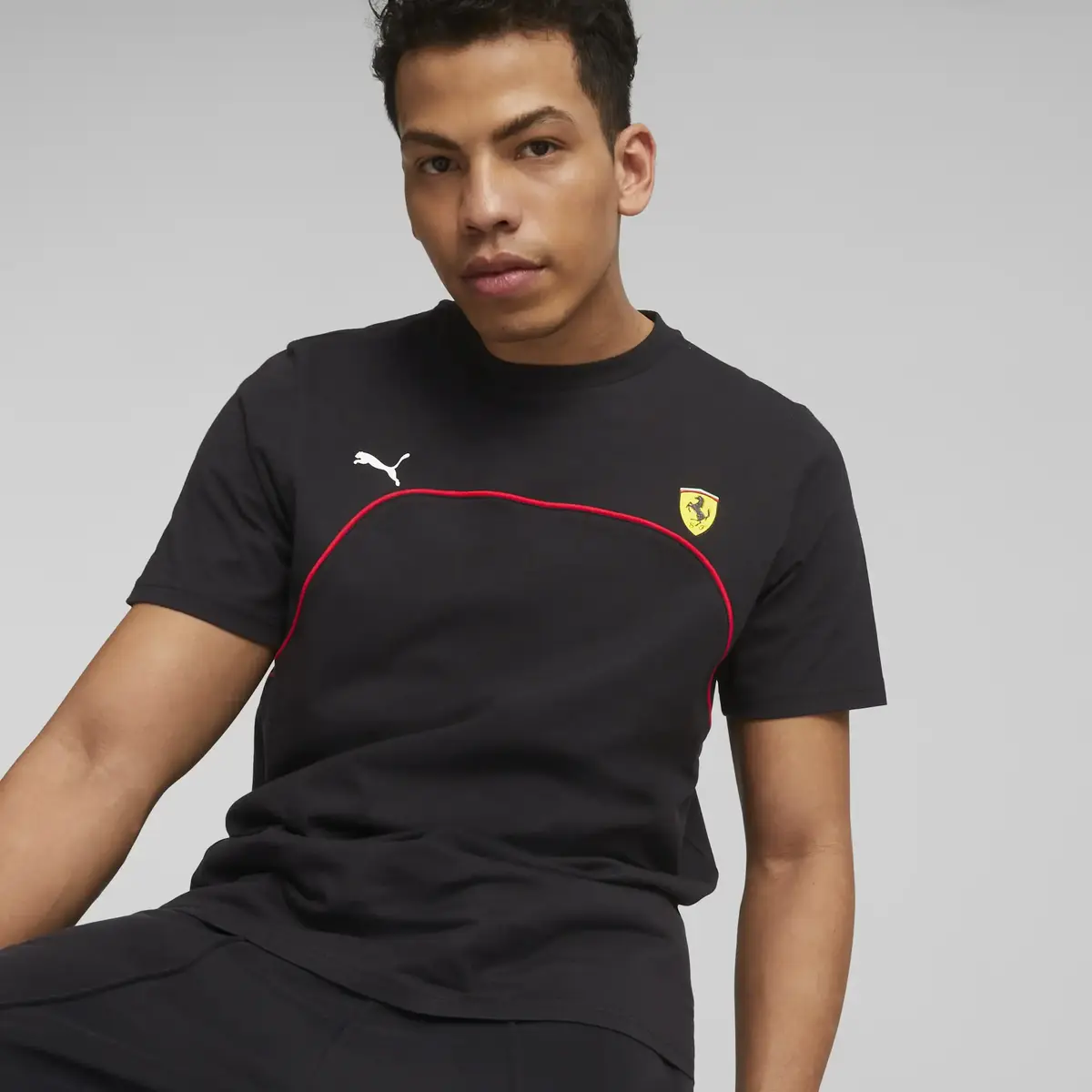 Puma Ferrari Race Tee Siyah Erkek T-shirt