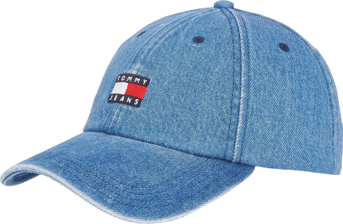 Tommy Hilfiger TJM HERITAGE DENIM C Erkek Mavi Şapka