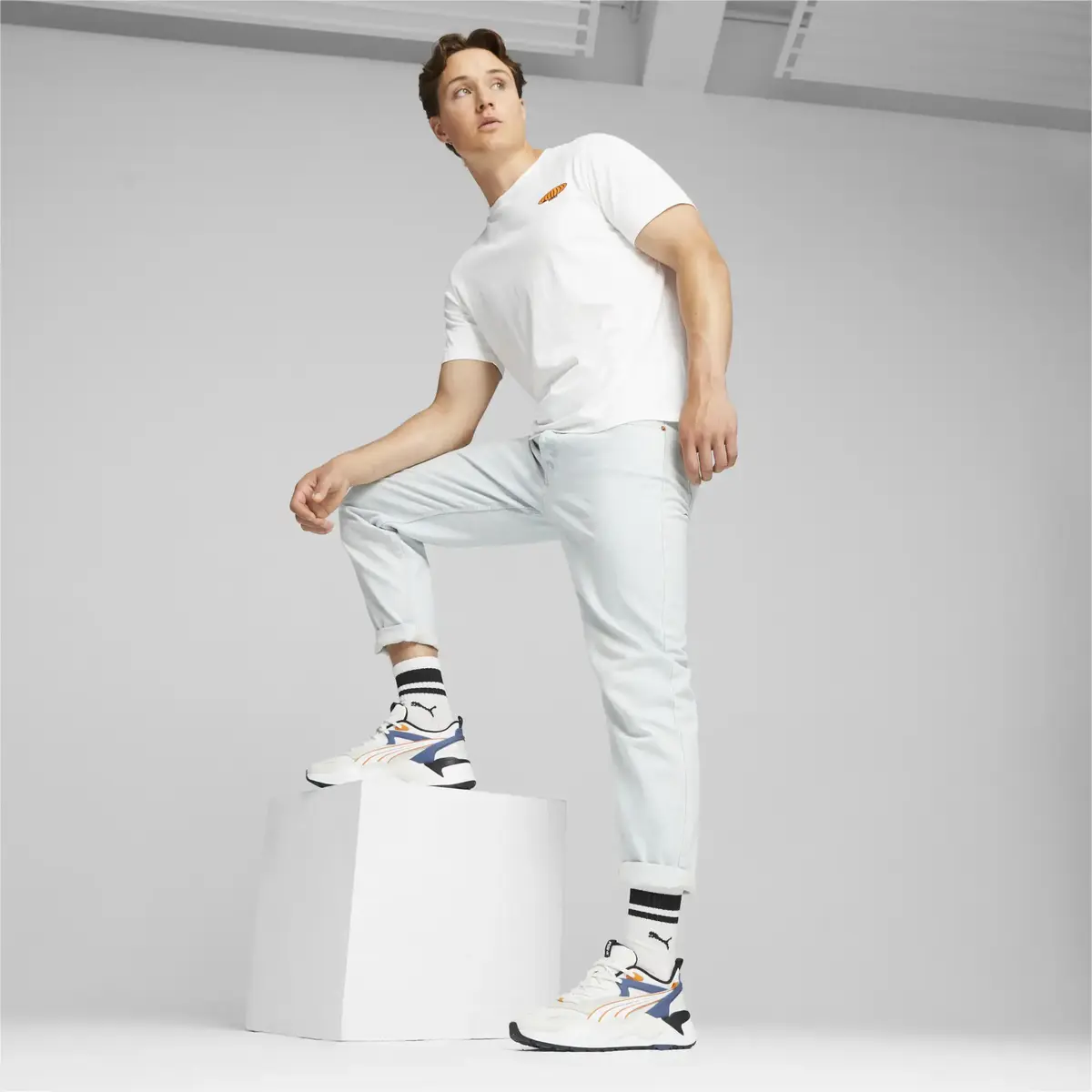Puma RS-X Efekt Turbo Beyaz Unisex Günlük Spor Ayakkabı