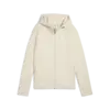 PUMA EVOSTRIPE Full-Zip Hoodie Krem Kadın Sweatshirt