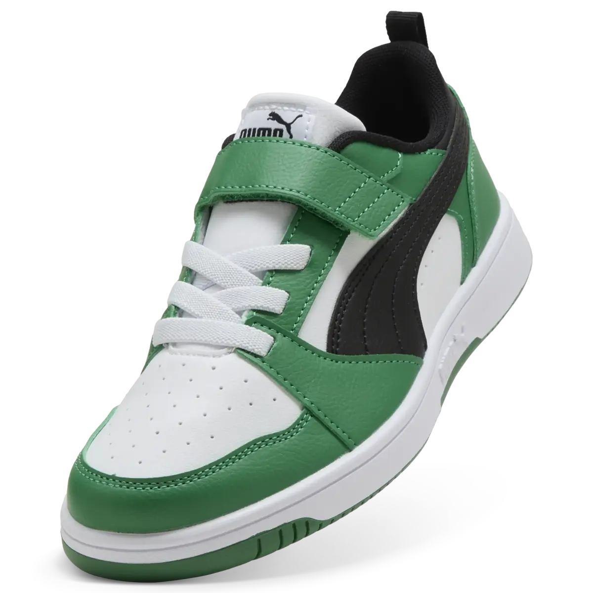 Puma Rebound V6 Lo AC+ PS Beyaz Çocuk Günlük Spor Ayakkabı