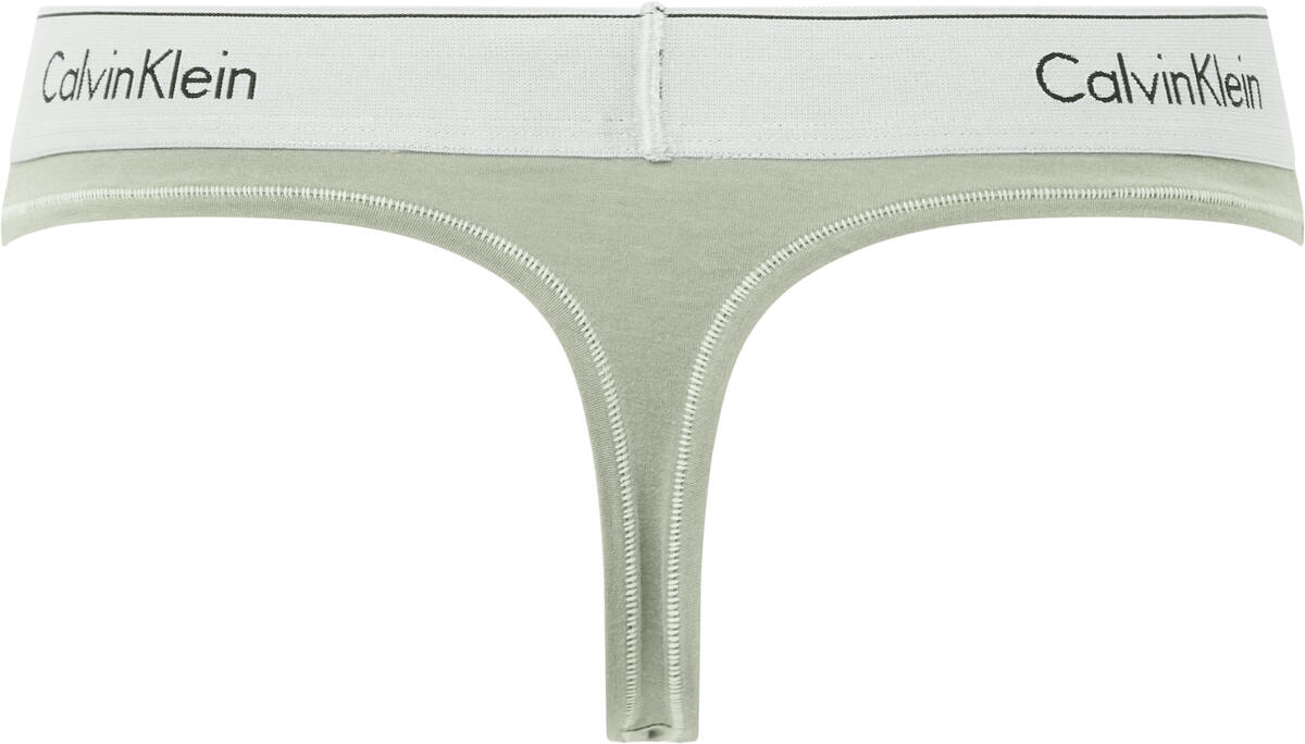 Calvin Klein THONG Kadın Yeşil Tanga