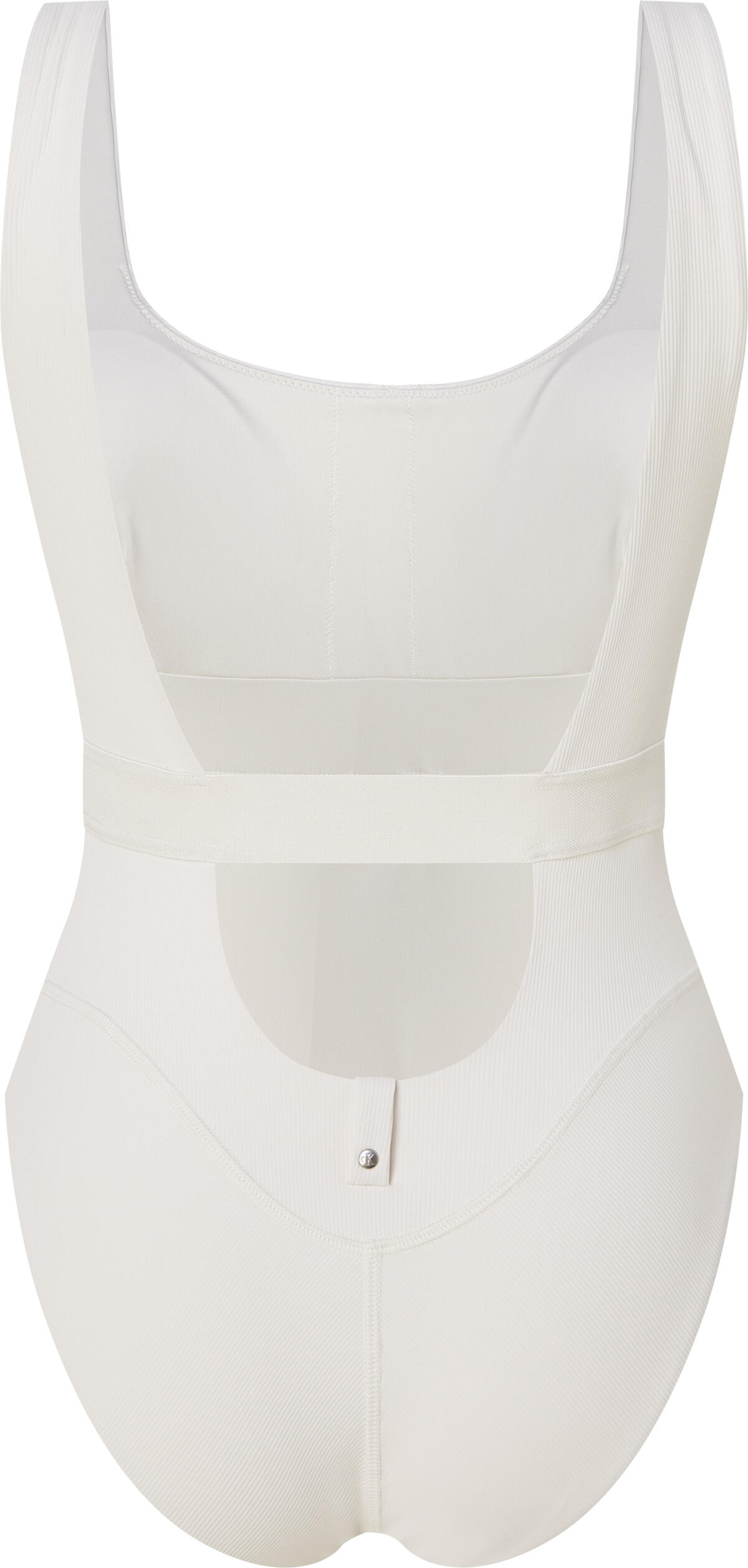 Calvin Klein ONE PIECE-RP Kadın Krem Mayo