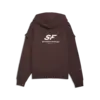 PUMA Ferrari Premium O HD Swt JKT Kahverengi Erkek Sweatshirt