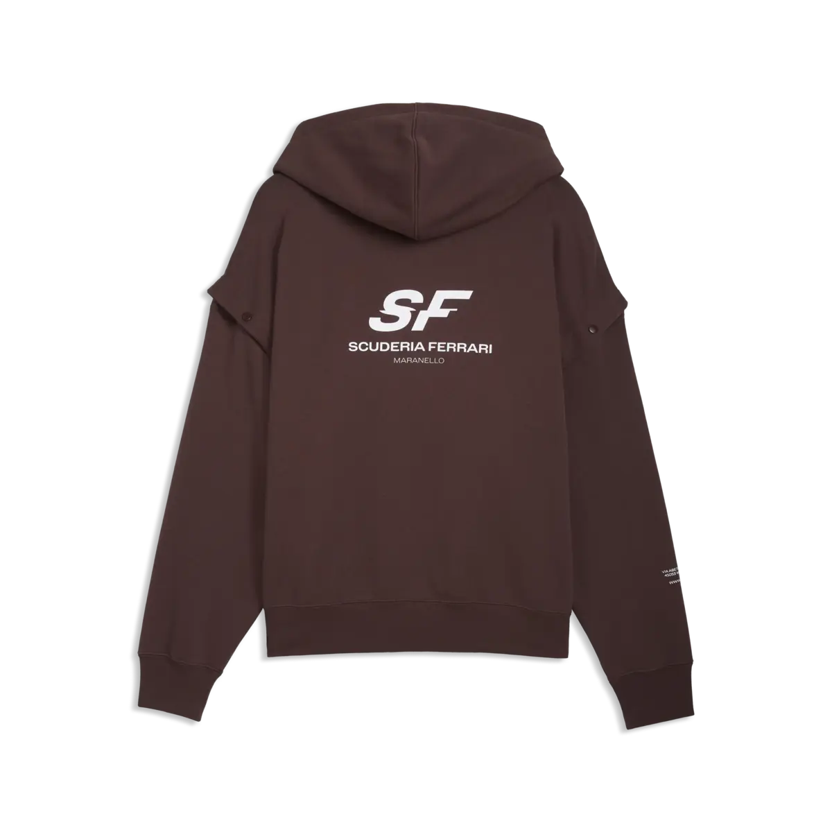 PUMA Ferrari Premium O HD Swt JKT Kahverengi Erkek Sweatshirt