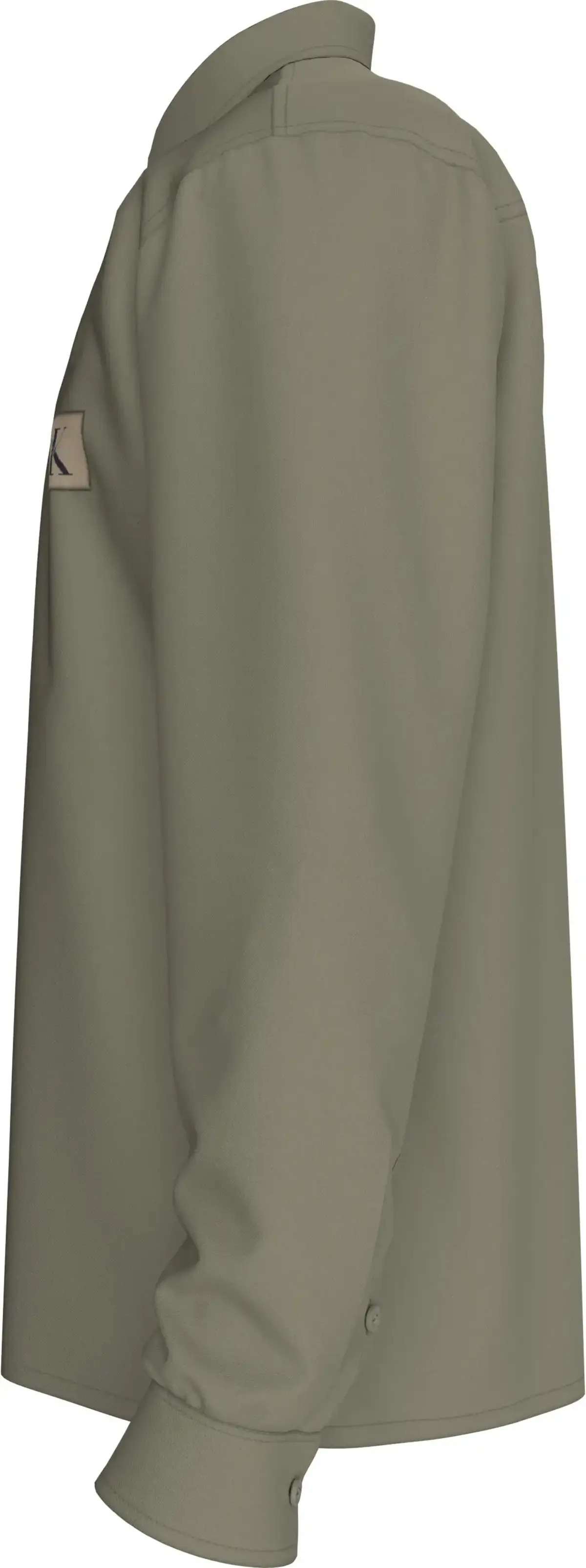 Calvin Klein WOVEN LABEL SHIRT, PK8 Yeşil Erkek Gömlek