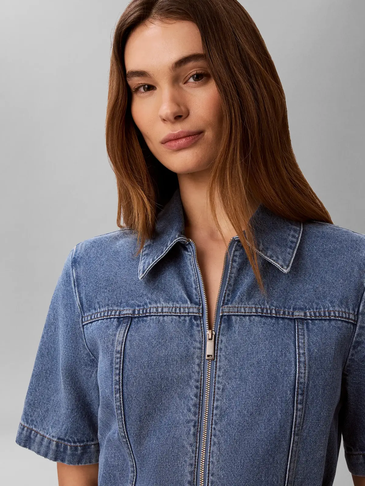 BELTED SHIRT DRESS R, YRC