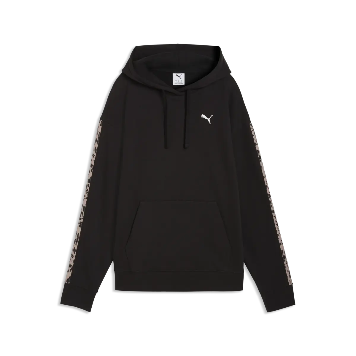 Puma ESS GRAPHIC Animal Hoodie Siyah Kadın Sweatshirt