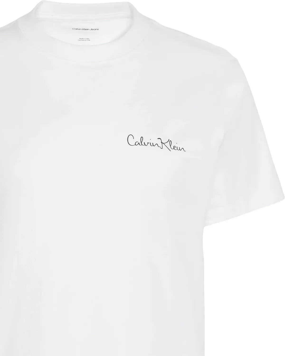 Calvin Klein SS CLASSIC GRAPHIC TEE Kadın Beyaz T-Shirt
